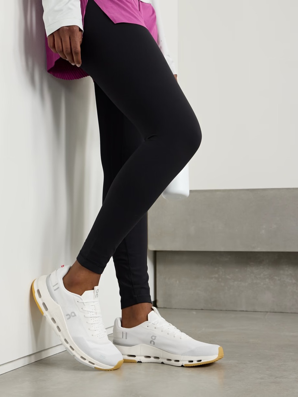 On Cloudnova Form 2 Women’s White Athletic Sneakers Size 9.5